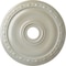 Ekena Millwork Jackson Ceiling Medallion (Fits Canopies up to 5 1/8"), 20"OD x 3 5/8"ID x 1"P, Flash Blue CM20JAFBS - alternate 1